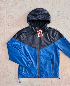 Rompevientos Con Polar Negro/francia - comprar online
