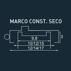PUERTA PLACA DOBLE CONTACTO / CAL 20 - CEDRO / Desde: - comprar online