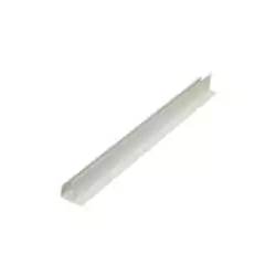 Perfil perimetral para placa de PVC color Cipres