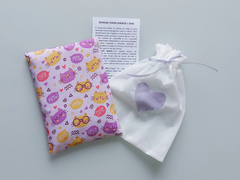 Almofada/bolsa térmica de sementes - gatinhos