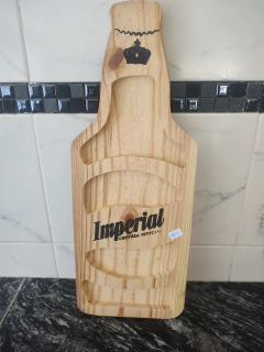 Tabla de picada botella