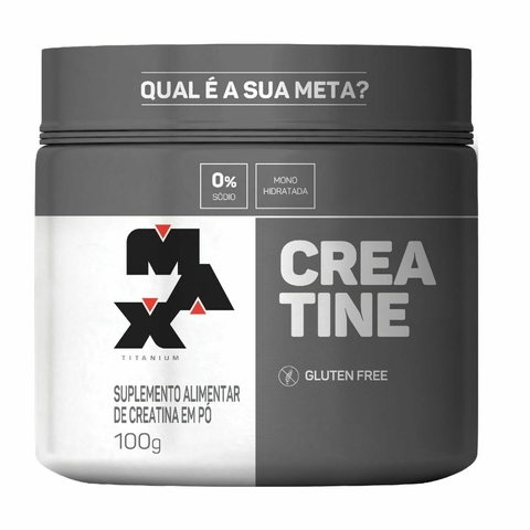 Creatina 100g - Max TitaniumMonoHidratada
