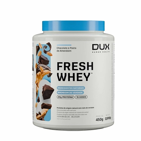 Fresh Whey Chocolate e Pasta de Amendoim Dux 450g