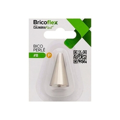 Bico de Confeitar Inox Pequeno Perlê #8 - comprar online