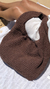 Maxi bag crochê Ponza Café - Arela Beachwear