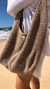 Maxi bag crochê Ponza - Arela Beachwear