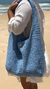 Maxi bag crochê Ponza Azul