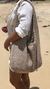 Maxi bag crochê Ponza Areia - Arela Beachwear