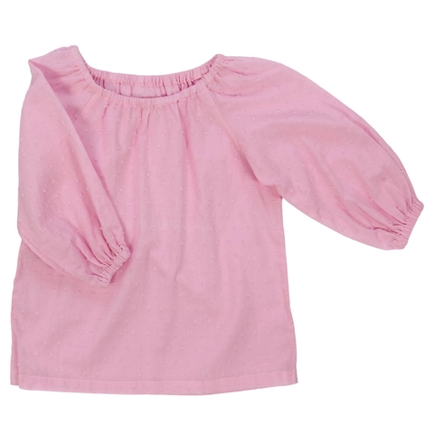 Vestido Rebeca Bolinha Rosa