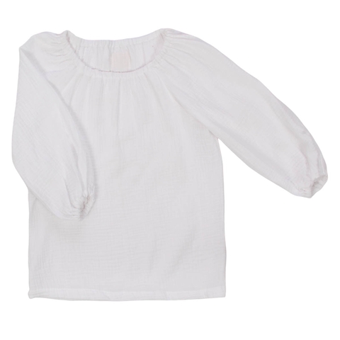 Vestido Rebeca Gaze Branco