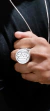 Anel Masculino Personalizado Sua Arte ou Logomarca de Prata 925 (GG) - comprar online