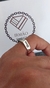 Anel Retangular Sinete com Nome Lateral (Personalizado) Prata 925 na internet