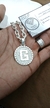 Pingente Placa Medalha Com Letra Prata 925 - comprar online