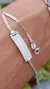 Pulseira infantil Personalizada (Plaquinha larga) - loja online