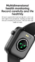Smartwatch IP68. Relógio inteligente - EletroLoja