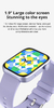 Smartwatch IP68. Relógio inteligente na internet
