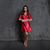 Camisola feminina de cetim