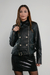 campera de cuero con botones en internet