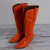 Orange Queen Boots
