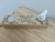 Placa de mesa vela felicidade é pouco 9x21,5x6