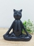 Gato Meditando Preto