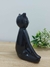 Gato Meditando Preto - comprar online
