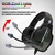 Auriculares gamer Melon M9000 negro con luz rgb LED en internet