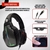 Auriculares gamer Melon M9000 negro con luz rgb LED - comprar online