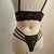 Conjunto Mavie - preto - Rubia Lingerie