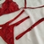 CONJUNTO CELINE - vermelho - loja online