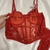Conjunto Corset Eva - Vermelho - loja online