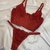 Conjunto Mel Mini Corselet - Vermelho