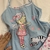 Baby Doll Algodão - Azul Claro - comprar online