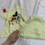 Baby Doll Algodão Liso - Amarelo