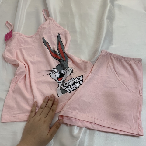 BABY DOLL ALGODÃO - rosa