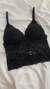 Cropped Love - Preto - Rubia Lingerie