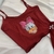 Pijama Ondinha Liso - Vinho na internet