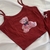 Pijama Ondinha Liso - Vinho - Rubia Lingerie