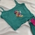 Pijama Ondinha Liso - Verde na internet