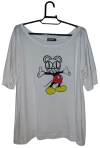 Camiseta MickeyHead Viscolycra White