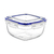 Hermetico CUAD C/Tapa 3750ml Dunya