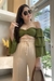 Cropped Manga longa em camadas - comprar online