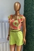 Cropped Feminino com babado nas costas - comprar online