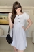 Vestido Curto de Manga - comprar online