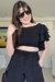 Imagem do Cropped Feminina de Babado Estiloso