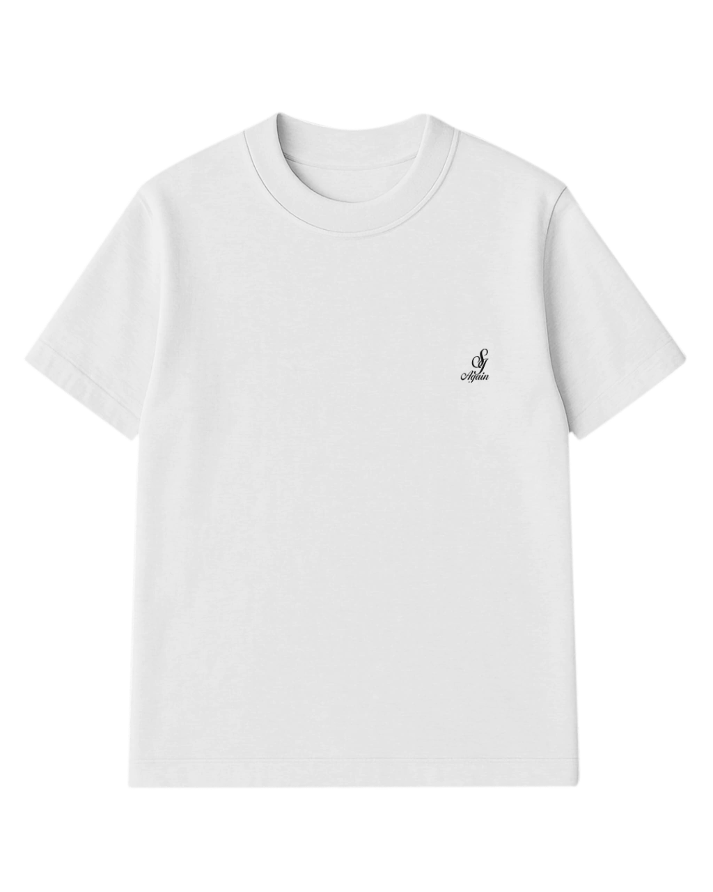 Camiseta Ruette | Branca Minimalista Masculina (Algodão Premium, Casual & Elegante)