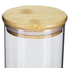 Pote Hermético com Tampa Bambu ( 2000ml) - comprar online