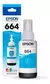 Botella De Tinta Epson T664 Original Cian L210 L355 L380 - comprar online