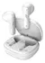 Auriculares Gamer Inalámbricos Genius Auriculares Hs-m905bt Blanco Con Luz Led