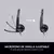 Auriculares Logitech H390 Con Micrófono Usb Color Negro